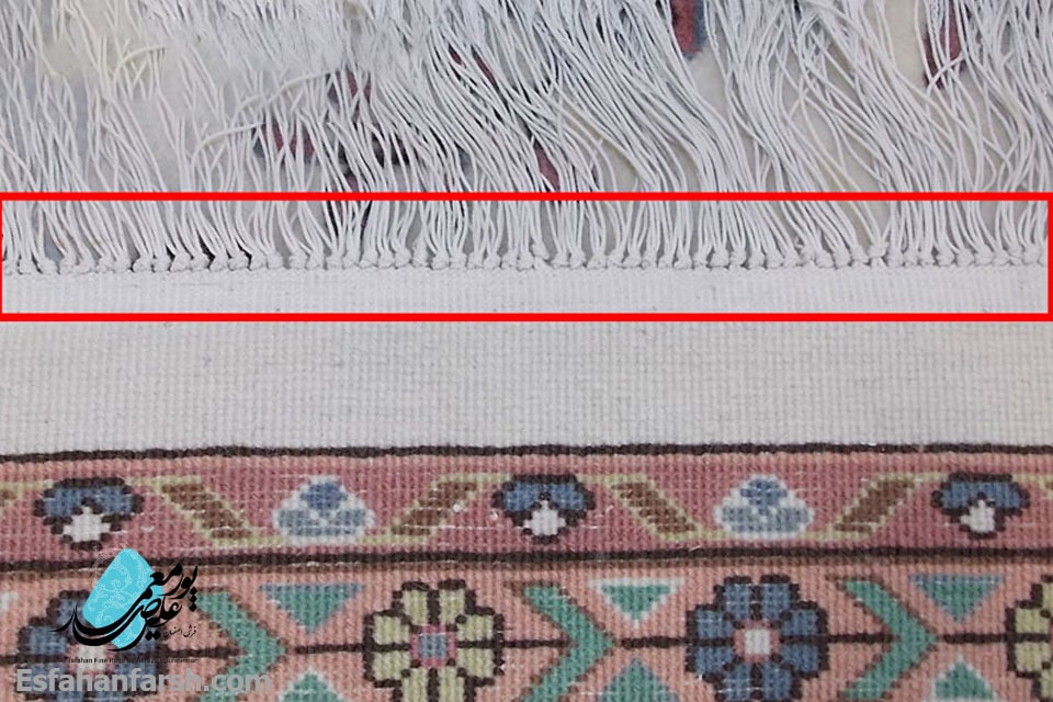 تشخیص فرش دستباف از ماشینی از طریق ریشه های فرش