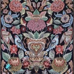 فرش قدیمی قاجاری