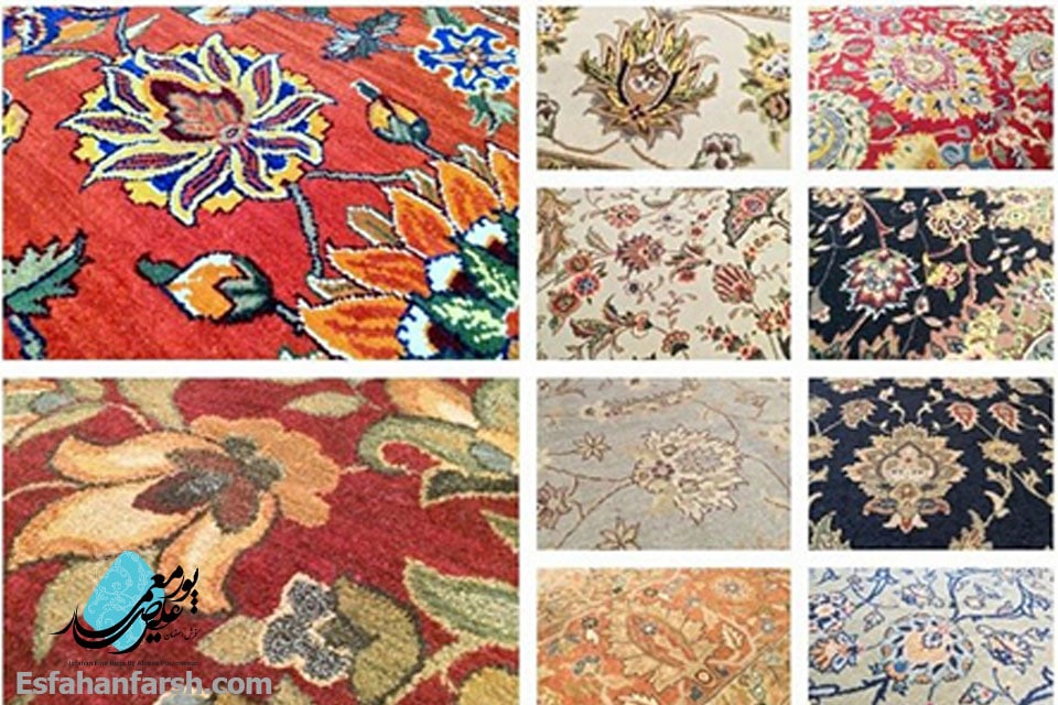 انواع فرش های طراحی شده توسط شاه عباسی